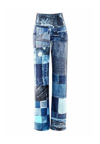 Unausgewählt, patchwork blue