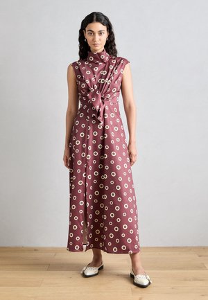 ADETOLA DRESS - Vestito lungo - burgundy
