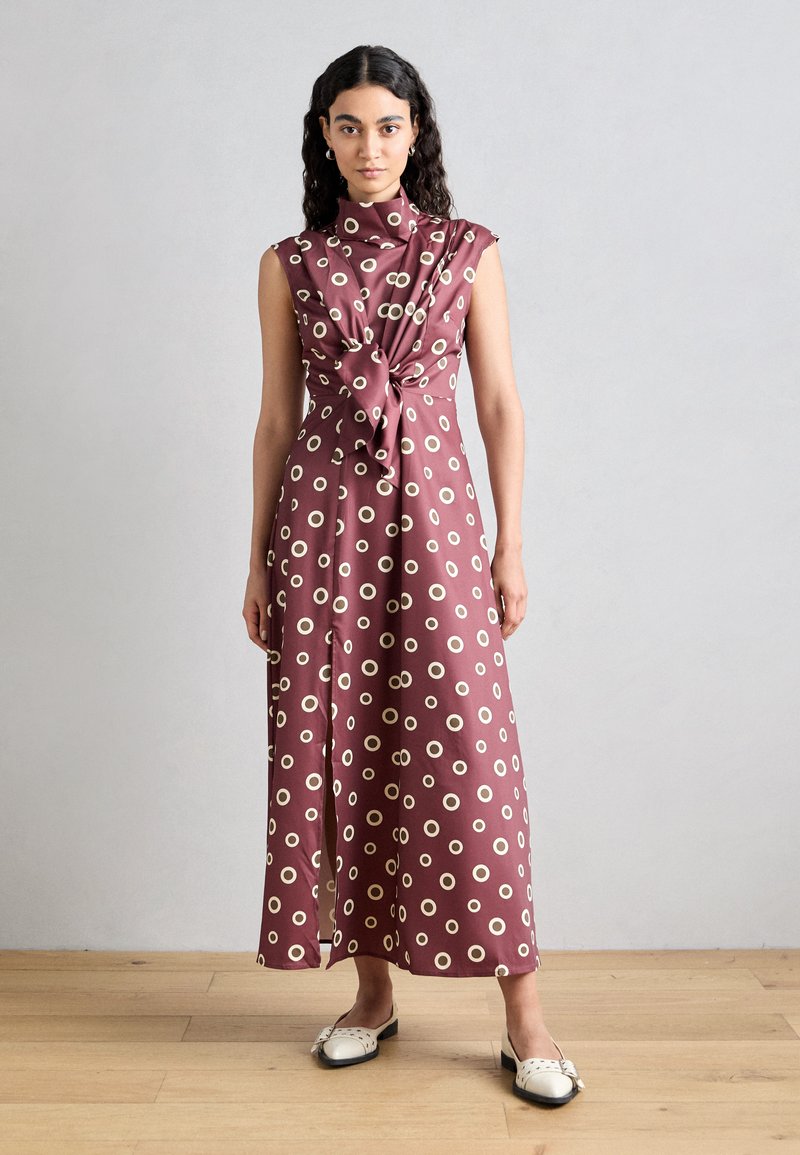 Heathe ADETOLA DRESS - Maksi garuma kleita - burgundy
