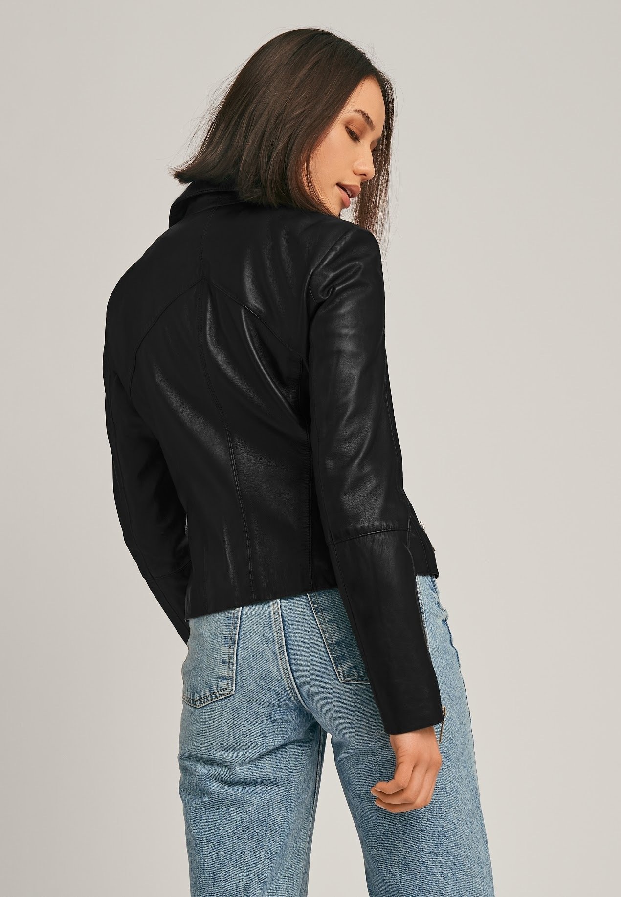 STUDIO AR CHERRY - Leather jacket 