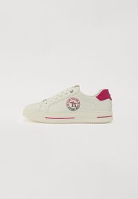 Selected, white/pink