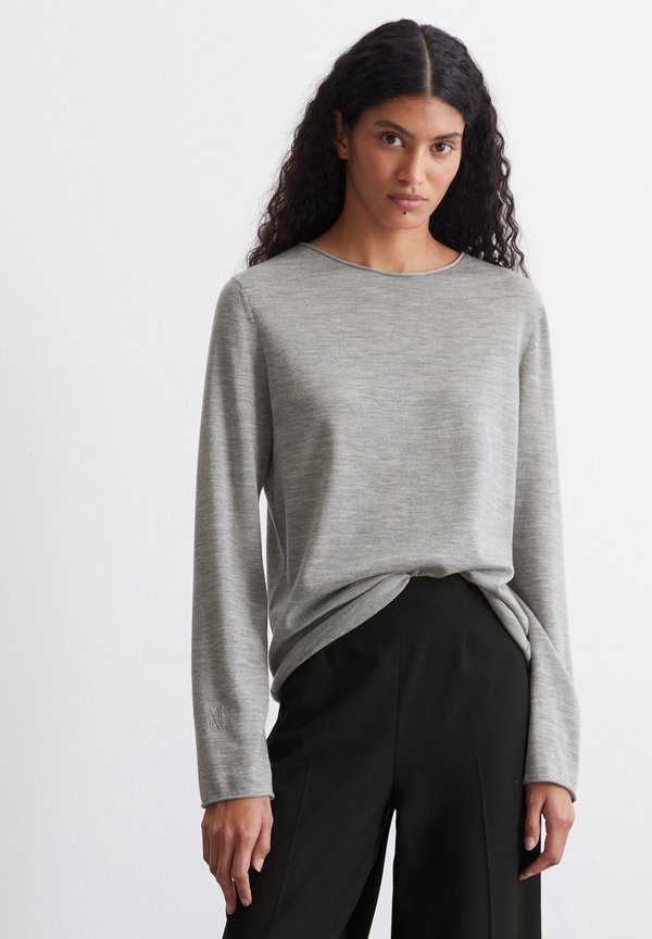 ROUNDNECK - Jumper - soft stone melange