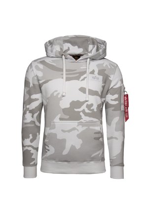 Alpha Industries HOODY - Majica s kapuljačom - white camo