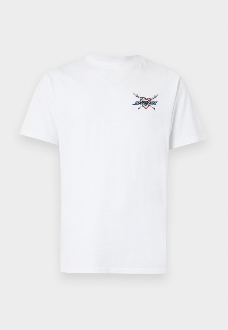 Santa Cruz T-shirt print wit Santa Cruz T-shirt print wit