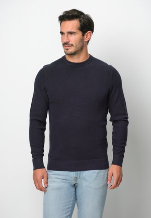 CREW NECK - Jumper - navy