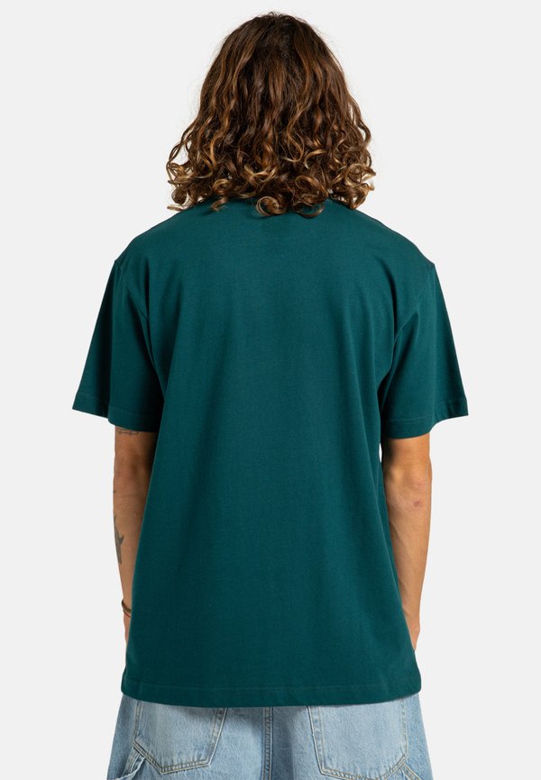 Print T-shirt - btg  deep teal2