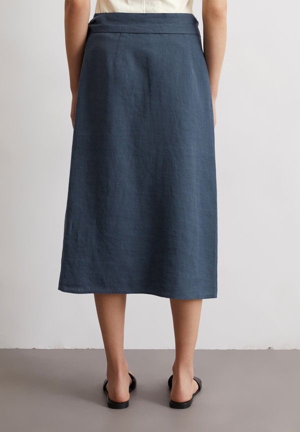 WRAP STYLE MIDI LENGTH - Wrap skirt3