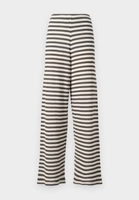 LOOSE PANTS - Püksid - olive/ white