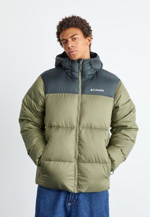 PUFFECT II - Chaqueta de invierno - stone green/black