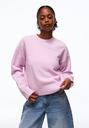 Bershka CREW NECK-JUMPER - Pullover - light pink