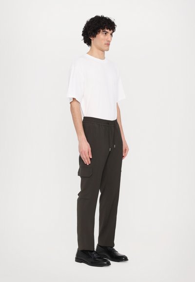 sandro NEW ALPHA  - Cargobukse - kaki foncé