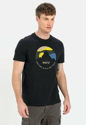 camel active, - T-shirt z nadrukiem