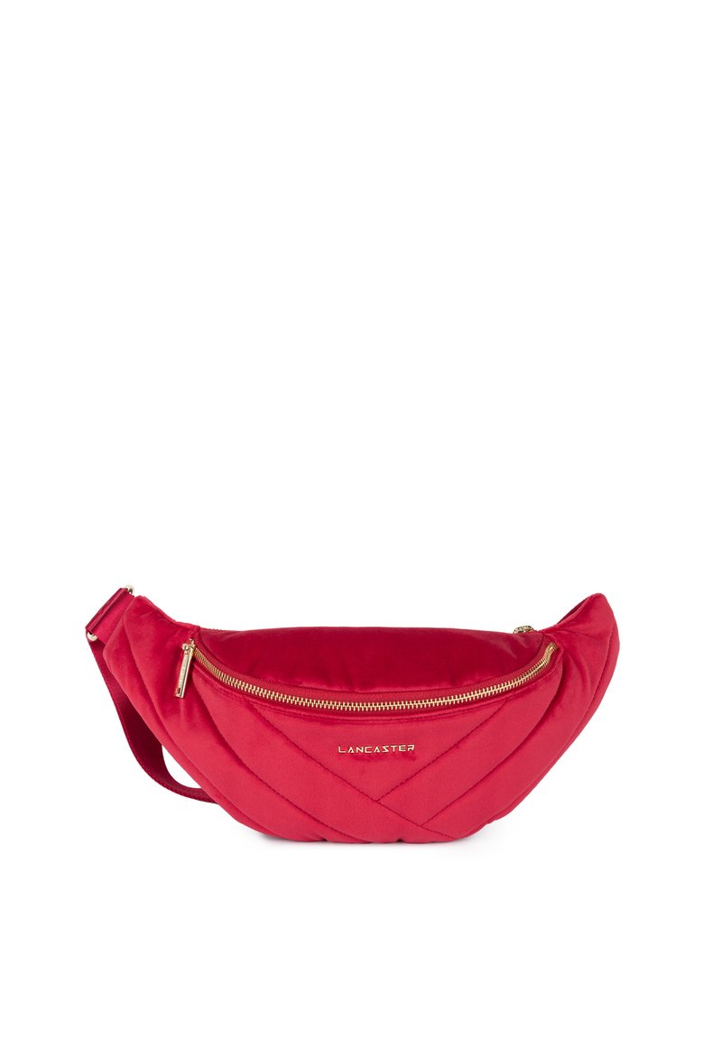LANCASTER VELVET MATELASSÉ - Marsupio - rouge