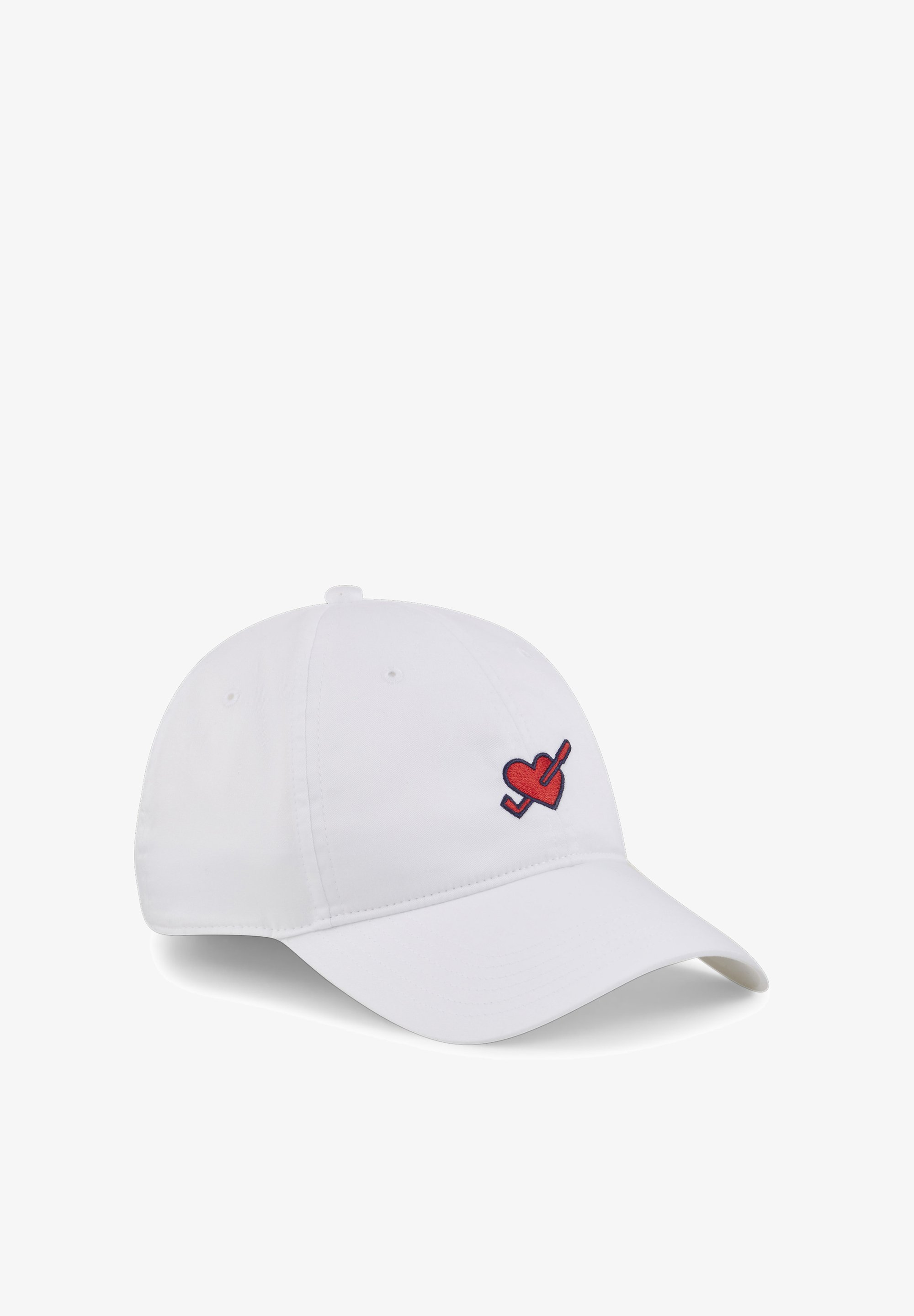 Puma Golf LOVE Cap white glow strong red/white