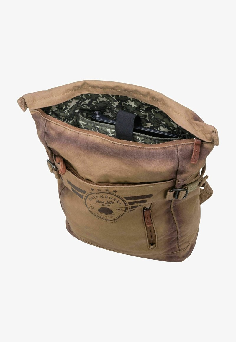 Greenburry Rucksack - camel