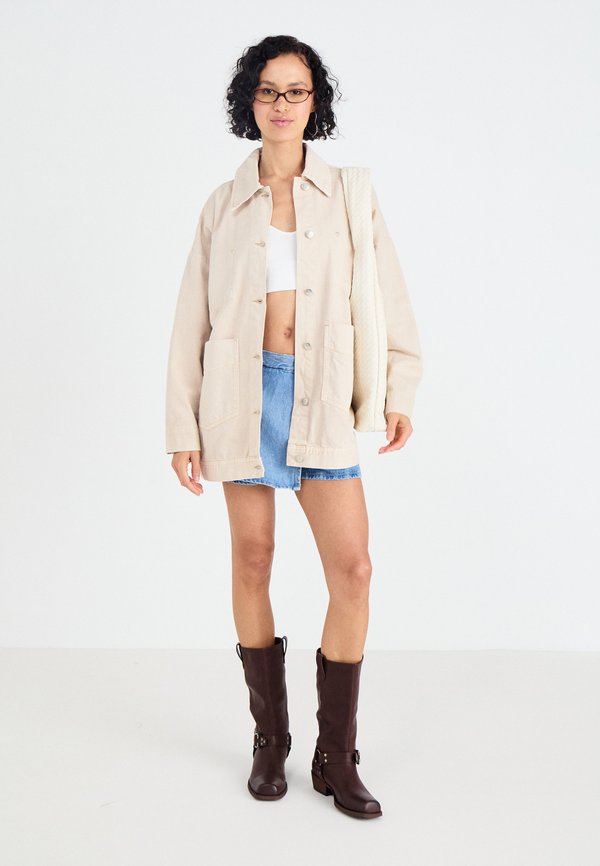 BRAIDED LARGE BAG - Tote bag - creme3