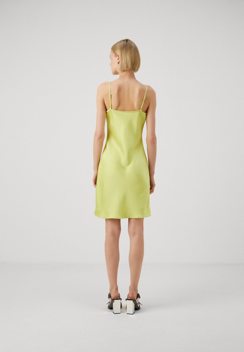 Samse Samse SAOLIVIA SHORT DRESS - Cocktail dress / Party dress - green  sheen/green - Zalando.ie