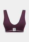 CREST TRIANGLE - Bustieră - deep burgundy