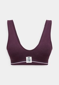CREST TRIANGLE - Bustier  - deep burgundy