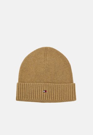 ESSENTIAL FLAG BEANIE UNISEX - Bonnet - desert khaki melange