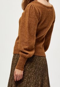 Minus Strickpullover - dark brown