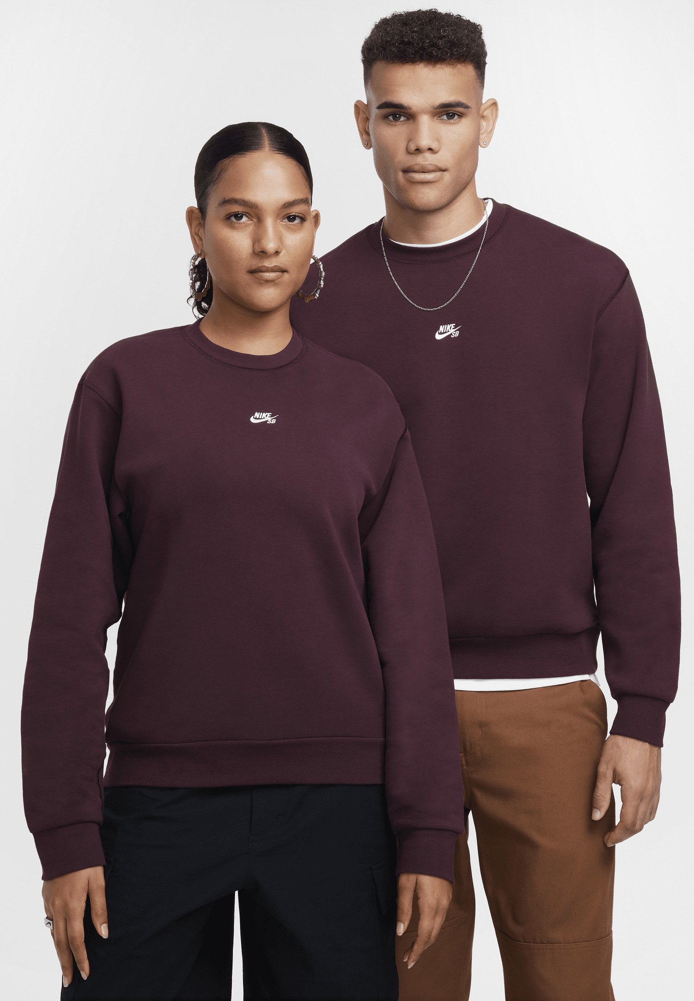 NIKE - NIKE SB RATION PULLOVER Sサイズ burgundy Nike SB LOGO - Camisola - burgundy crush team red/bordeaux