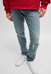 HUGO ASH - Straight leg -farkut - turquoise