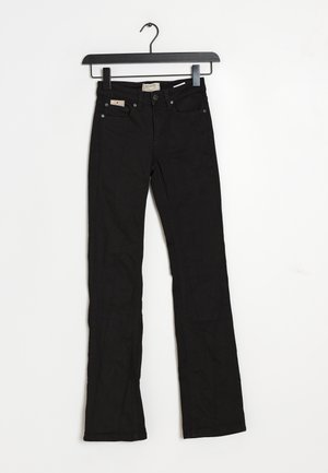 Selected Straight leg jeans - black