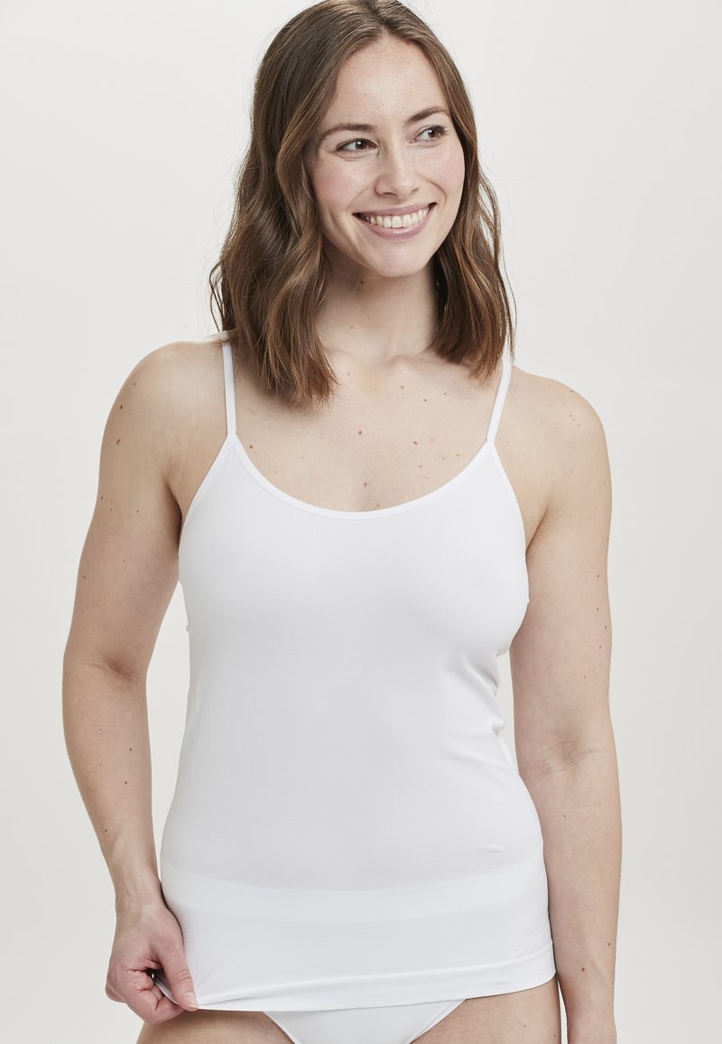 Decoy NARROW STRAPS - Undershirt - white