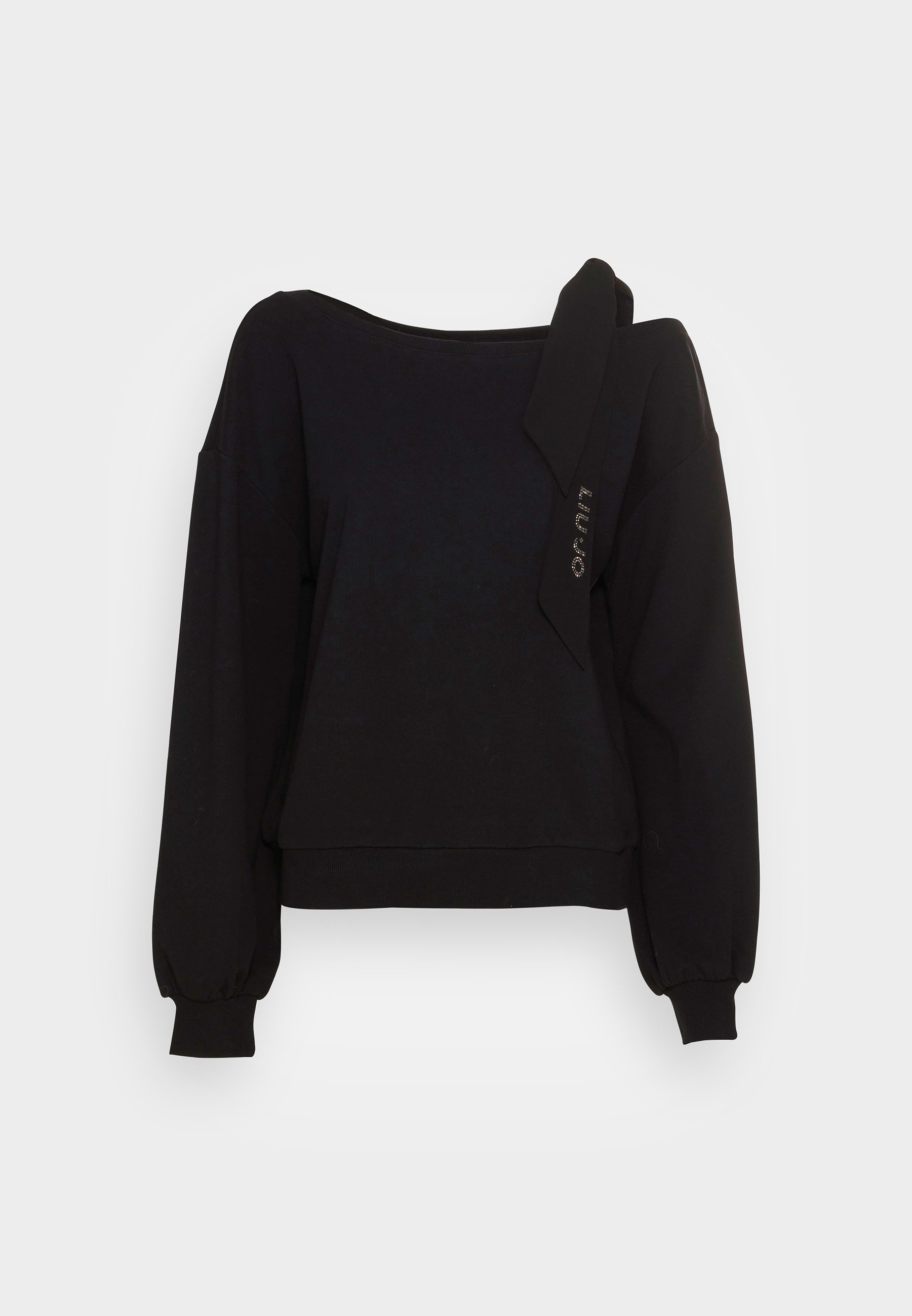 Liu Jo Jeans FELPA CHIUSA - Sportinis megztinis - nero/juoda - Zalando.lt