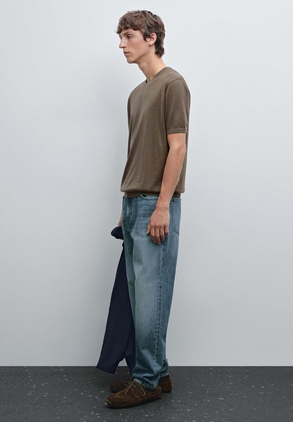 SHORT SLEEVE - Basic T-shirt - khaki4