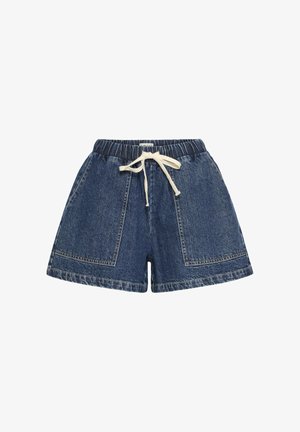 ICHI, IHKAMINA SHO - Farmer rövidnadrágok - medium blue