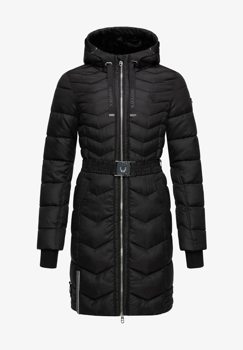 Navahoo ALPENVEILCHEN - Talvemantel - black