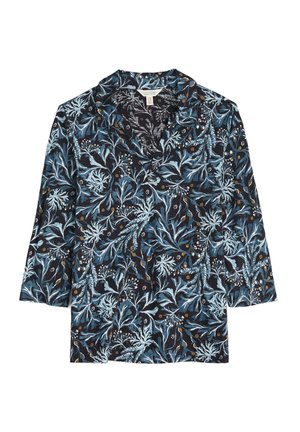 Bluse - blue seaweed bloom onyx