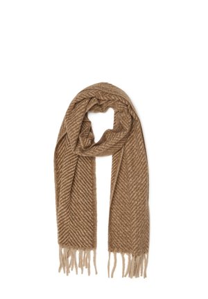 WITH FRINGES - Bufanda - natural