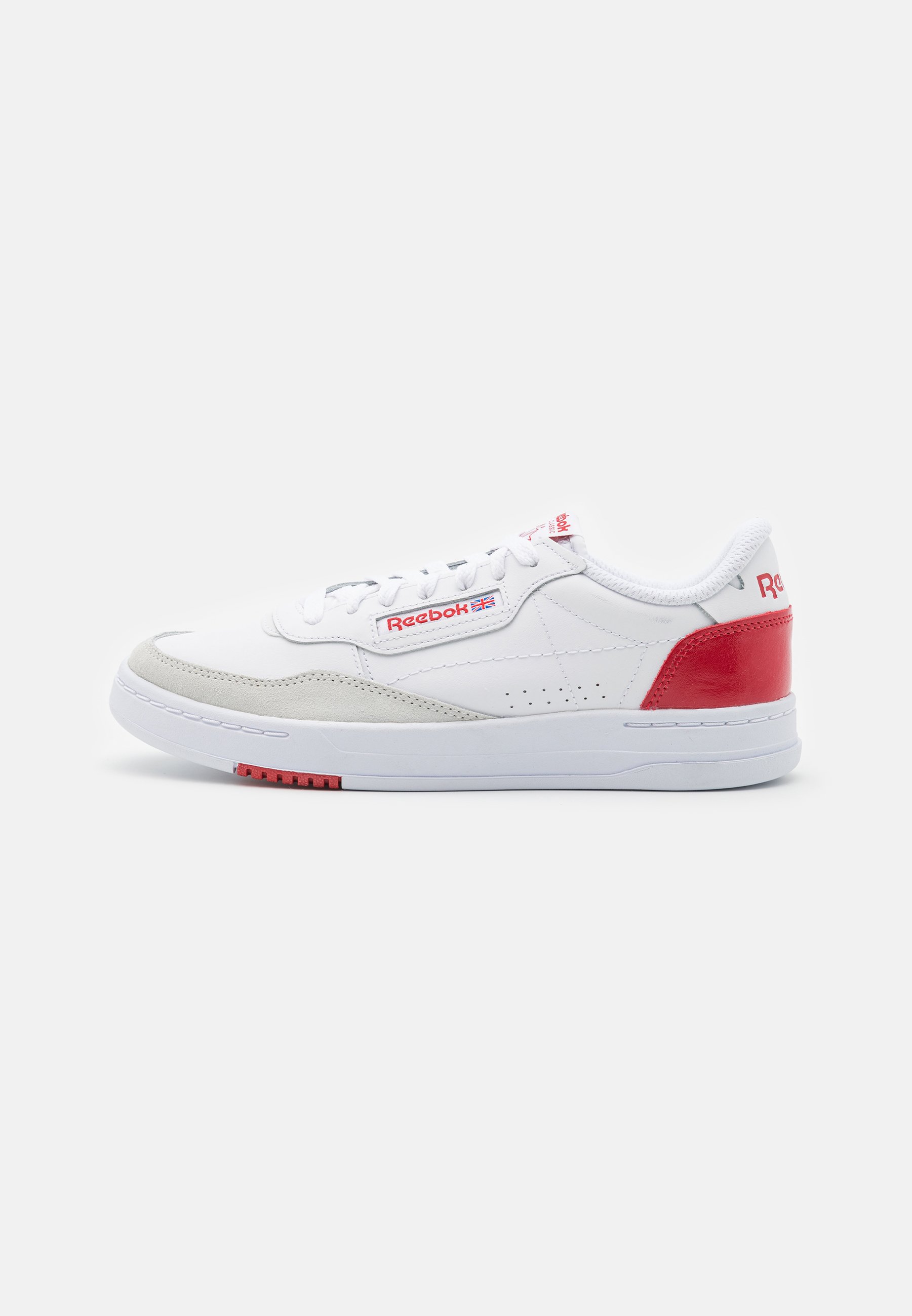 red and white reebok