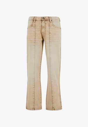 Urban Classics, WITH DIVIDING SEAMS - Avar lõikega teksad - white dirty washed