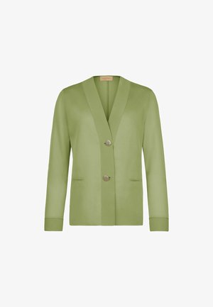 Falconeri, MATTE WITH KNITTED INSERTS - Leichte Jacke - green