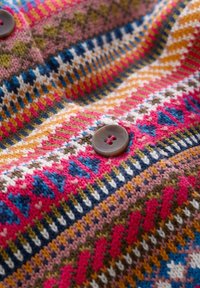 Seasalt Cornwall Cardigan - multi seed pod oregano multi