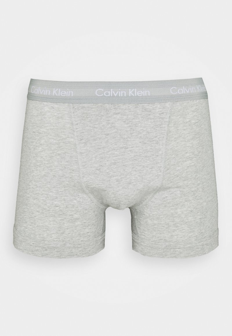Calvin Klein Underwear TRUNK 3 PACK - Pants - grey heather/grey - Calvin Klein Underwear TRUNK 3 PACK - Pants - grey heather/grey -
