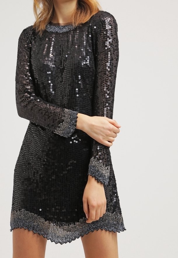 Topshop Cocktail dress / Party dress - black - (Pre-owned) - Zalando.ie Topshop Cocktail dress / Party dress - black - (Pre-owned) - Zalando.ie