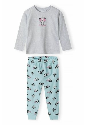 STANDARD  SET - Komplet pižame - grey mint