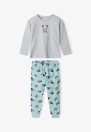 MINOTI STANDARD SET - Conjunto de pijama - grey mint
