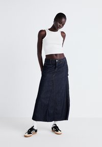 Lee CARPENTER MAXI SKIRT - Jeanskjol - dark beat
