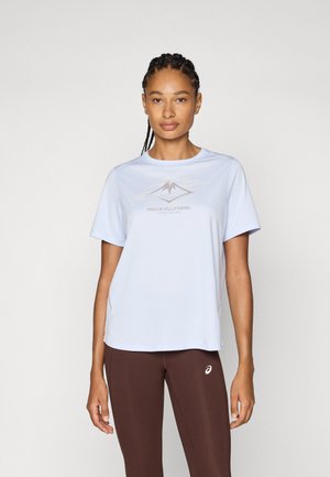 ASICS FUJITRAIL LOGO TOP - T-skjorte til trening - blue fade
