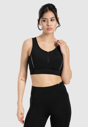 Smilodox KATHI YOGA PILATES BH - High support sports bra - schwarz