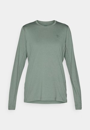 Fjällräven ABISKO DAY HIKE  - Langærmet T-shirt - patina green