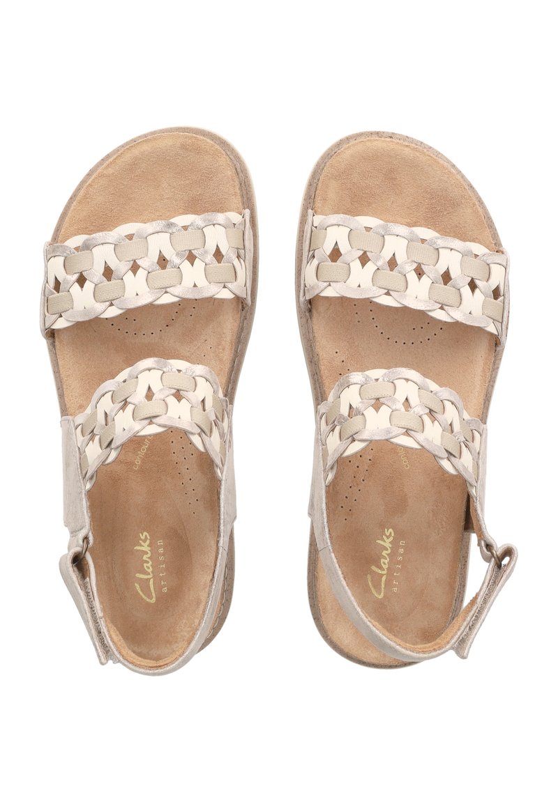 Clarks Women's Glide Joy Slide Sandal - Cloudsteppers Collection - Lightweight & Comfortable