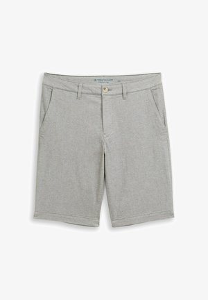 TOM TAILOR, TOM TAILOR HOSEN & CHINO CHINO SHORTS MIT STRETCH - Shorts - deep leaf green structure
