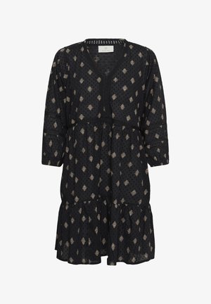 Kaffe, KAWILA - Päevakleit - black gray vintage baroque